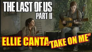 Ellie Canta "Take on Me" COVER Sub Español - The Last of Us 2