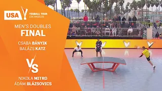 USA Teqball Tour - Los Angeles⎮Men's Doubles, Final⎮Cs.Bányik, B.Katz vs N.Mitro, A.Blázsovics