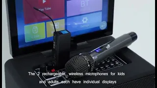 CQA Video karaoke machine Touch screen speaker — This is AMAZING karaoke speaker