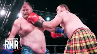 Scottish Rugby Player Mauls Fat Guy