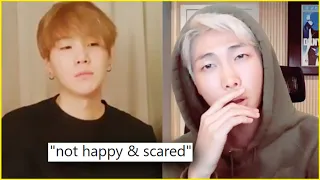 Suga Talks BTS DISBANDING WHILE YOUNG & WHAT DATE, RM READS HATE Comments & REPLIES on Live