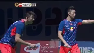 Dubai World Superseries Finals 2015 | Badminton F M5-MD | Ahs/Set vs Chai/Hong