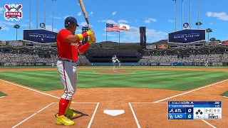 MLB The Show 23 Atlanta Braves vs Los Angeles Dodgers - Gameplay PS5 60fps HD