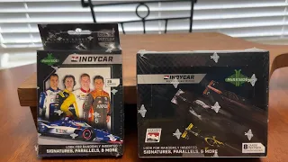 Unboxing 2024 Parkside IndyCar Trading Cards (Hanger and Hobby)