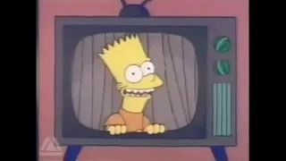 The Simpsons Sky One Promo (1990): “Bart the Genius“ (S01E02) (10 second)