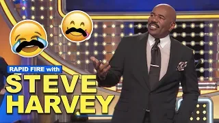 Rapid Fire with Steve Harvey: Favorite Rappers, Video Games & Cedric the Entertainer