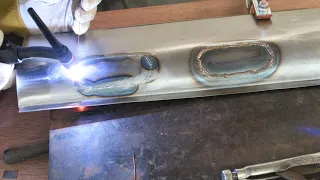 Gas Brazing V Tig Silicon bronze brazing V Tig welding classic car bodywork tips and Tricks #51