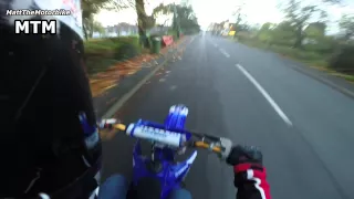 Yamaha YZ 125 First Ride And First Power Wheelie - GoPro Hero 3+