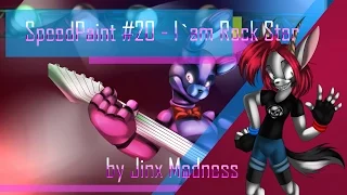 SpeedPaint #20 - I`m Rock Star [FNAF] (by Jinx Madness)