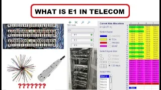 What is E1 in telecom