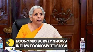 Economic survey projects India's growth likely to slow to 6-6.8% in next fiscal year | WION News