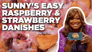 Sunny Anderson's Easy Raspberry and Strawberry Danishes | The Kitchen | Food Network