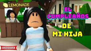 EL CUMPLEAÑOS DE MI HIJA | Roblox Brookhaven rp | Mini Pelicula - Historia de Roblox