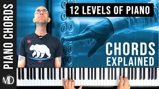 How to Play Piano Chords in 12 Levels | Piano Tutorial