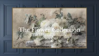 Vintage Floral Painting • Vintage Art for TV • 3 hours of painting • Romantic Ambience