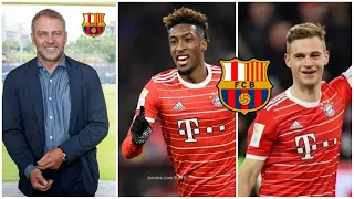 Officially, Flick intervenes and convinces the Bayern Munich duo to join Barcelona