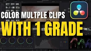 Simplify Your Color Grading Process: How to Connect Multiple Clips in DaVinci Resolve