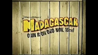 Madagascar Home Video Commercial & Cartoon Network.com Promo (2005)