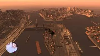 Падение с вертолета Gta 4