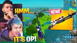 Is The Charge Shotgun BROKEN? ft. Ninja - Fortnite Battle Royale Season 3