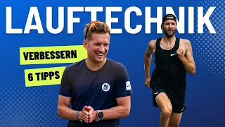 LAUFTECHNIK VERBESSERN |  Laufstil: 6 Tipps für Läufer & Triathleten I schneller Laufen