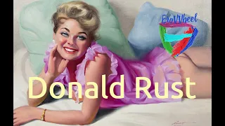 Donald Rust (1932 b.): Pin up illustrations and drawings