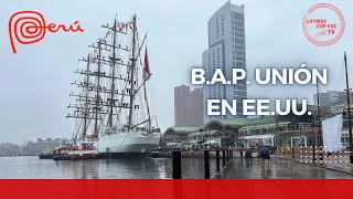 BAP UNION emocionante arribo a Baltimore EE.UU después de haber atravesado el atlántico.