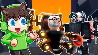 NOWY SCIENTIST MECH  i MACE CAMERAWOMAN w NOWYM UPDATE w TOILET TOWER DEFENSE ROBLOX (ENDLESS RANKS)