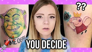 I Let My Subscribers Pick My Next Tattoo!