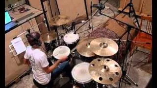 Найк Борзов "Там, где нить оборвалась" Recording Drums