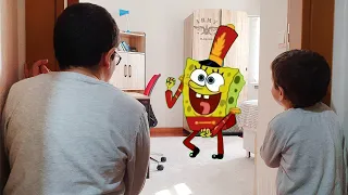 Buğranın Odasında Sünger Bob Var. Sponge Bob in The Room Fun Kids Video