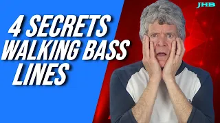 4 Secrets for Perfect Walking Bass Lines