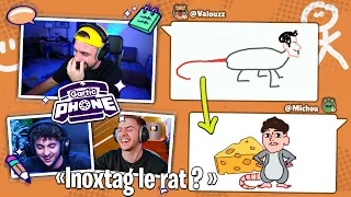 Je dois dessiner "Inoxtag le rat" sur Gartic phone (ahahhaha)