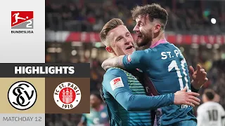 Another Win Thanks To Hartel's Stunner! | Elversberg - St. Pauli 0-2 | Highlights | BuLi 2 23/24