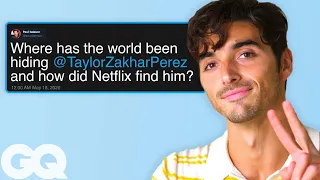Taylor Zakhar Perez Replies to Fans on the Internet | Actually Me | GQ