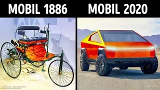 Perubahan Mobil Dalam 100 Tahun Terakhir