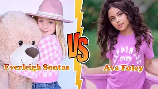 Ava Foley VS Everleigh Rose Soutas Transformation 👑 New Stars From Baby To 2024