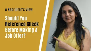 Reference Checks: Is It Worth Running a Ref Check Before Extending an Offer to a Potential Hire?