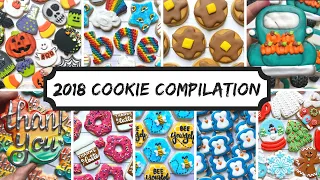 EPIC Satisfying Cookie Decorating Compilation ~ the very first cookies I made in 2018