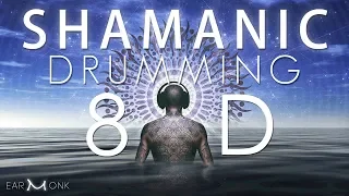 8D Audio - Shamanic Drumming + Didgeridoo + Fire 🔥 (80bpm - 120bpm)