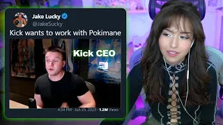 Pokimane reacts to Kick wanting to sign her