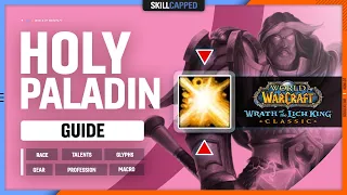 HOLY PALADIN WOTLK GUIDE | Best Race, Talents, Glyphs, Gear, Professions & Macros