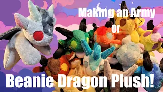 Making an Army of Beanie Dragon Plushies! (All 10 WoF Tribes)