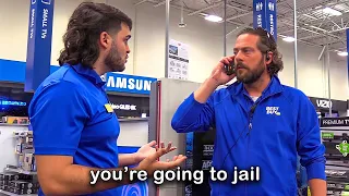 Fake Best Buy Employee Prank!