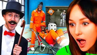 Freya Reacts to SIDEMEN MONOPOLY IN REAL LIFE 2