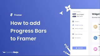 How to add Progress Bars to Framer