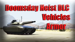 Gta 5 Online | All New Vehicles Armor Test - Doomsday Heist Update - Khanjali, Akula, And More