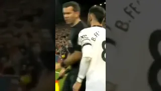 Bruno PUSHED the ref #manchesterunited #shorts #viral #trending