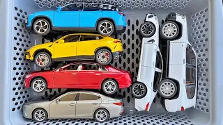 Box Full Of Diecast Cars - Nio, Lamborghini, Mercedes, Lexus, BMW, Toyota