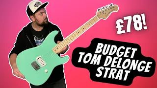 Cheapest Tom Delonge Strat! Fazley FTD182SG-M